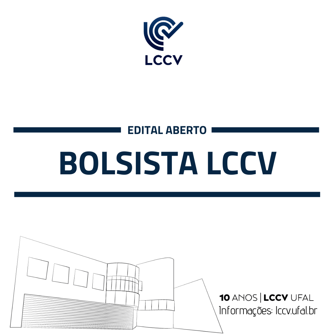 edital bolsista LCCV